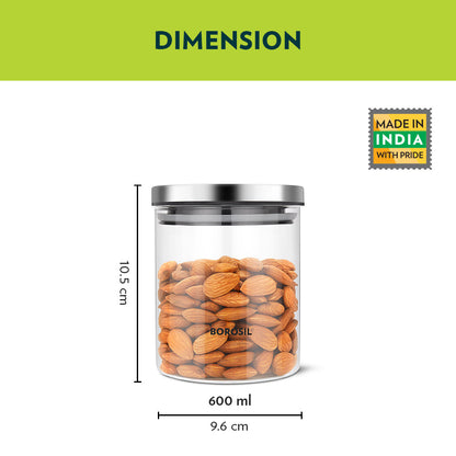 Classic Glass Jar with SS Lid