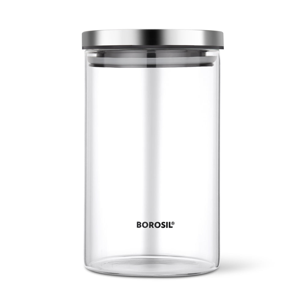 Classic Glass Jar with SS Lid, Personalise