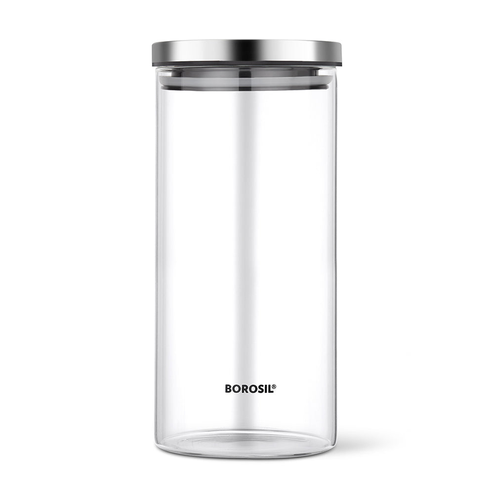 Classic Glass Jar with SS Lid, Personalise