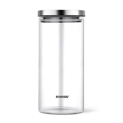 Classic Glass Jar with SS Lid, Personalise