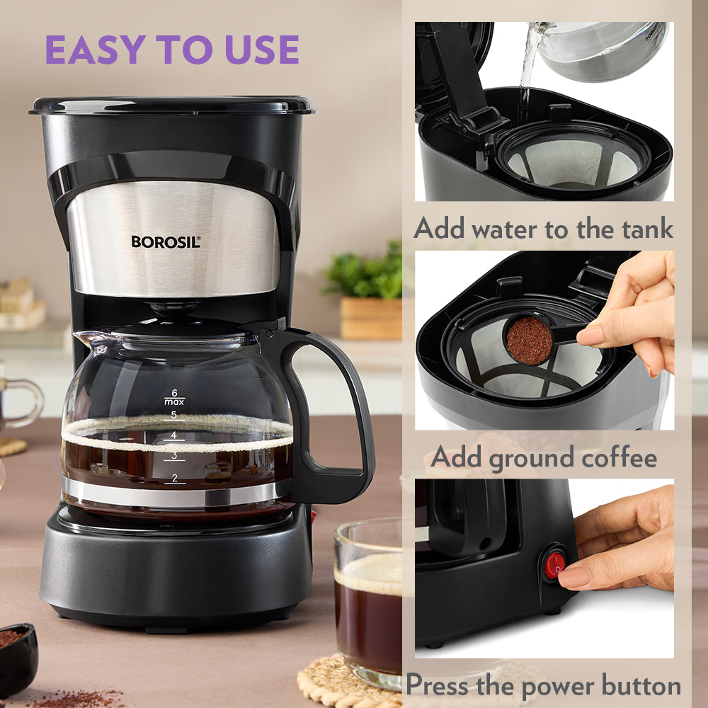 Borosil Brew Pro Drip Coffee Maker