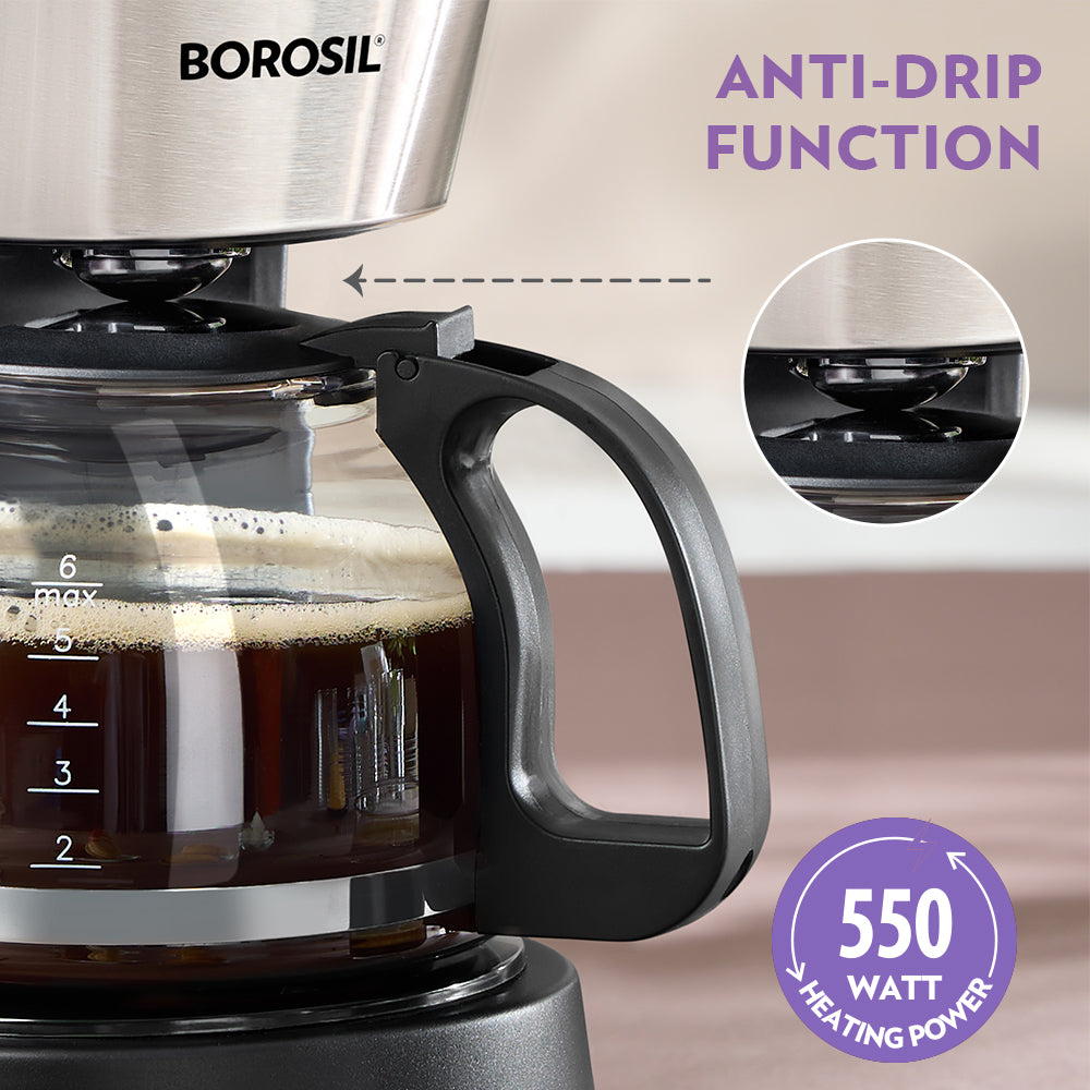 Borosil Brew Pro Drip Coffee Maker