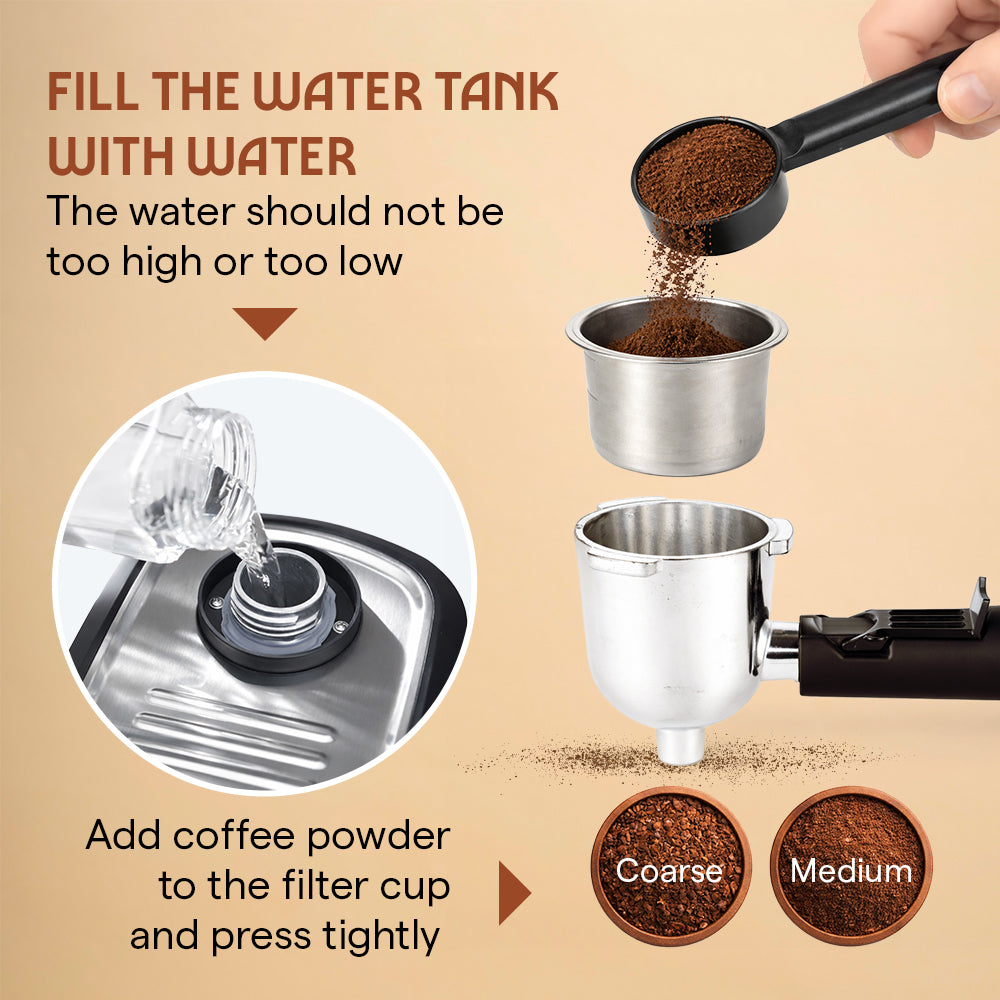 BrewMate Espresso Coffee Maker