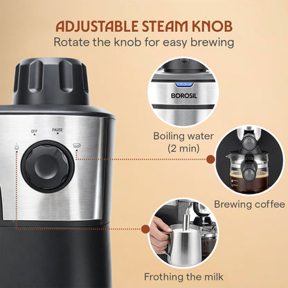 BrewMate Espresso Coffee Maker