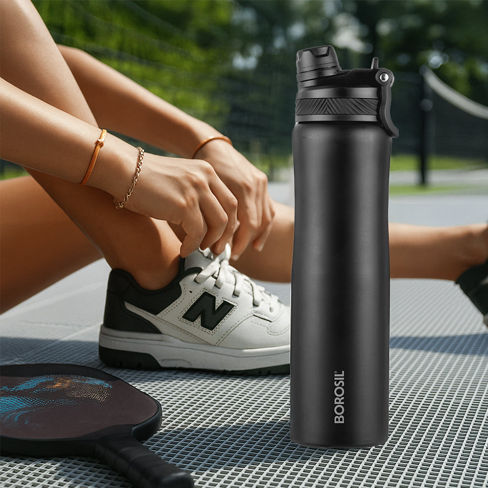 Duo Sport Insulated Stainless Steel Bottle, 800ml