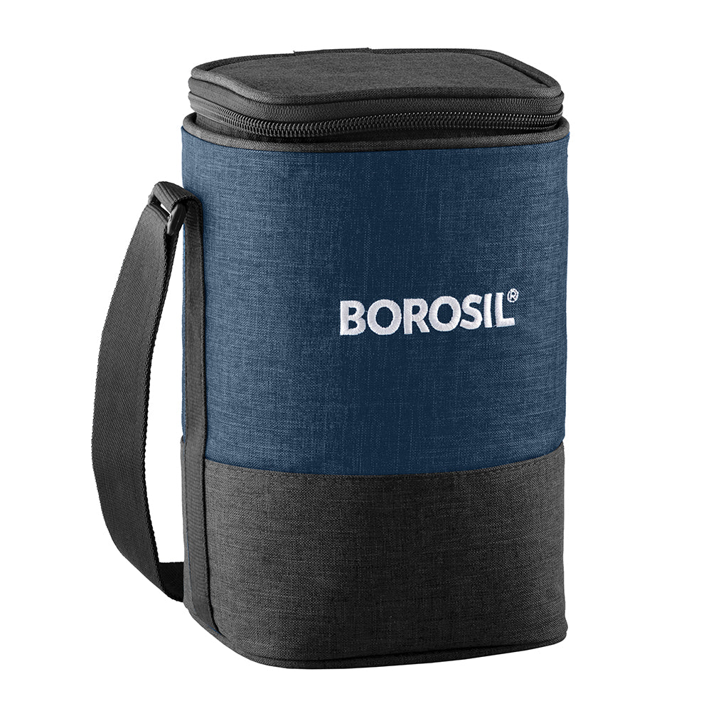 Borosil Elite Lunch Bag, Square, For Set of 3, (320ml) (Only Bag)