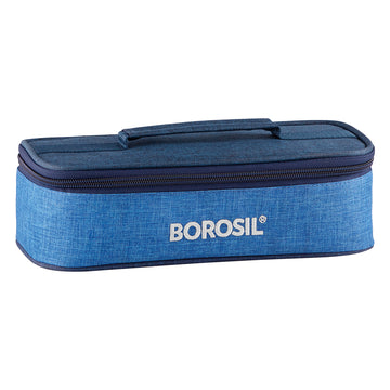 Borosil Prime Flat Lunch Bag, Square