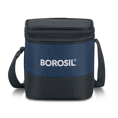 Borosil Elite Tall Lunch Bag, Square For Set of 2 - (320 ml)