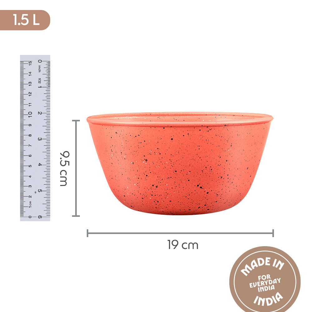 Colors Kube Pink Bowl 1.5L