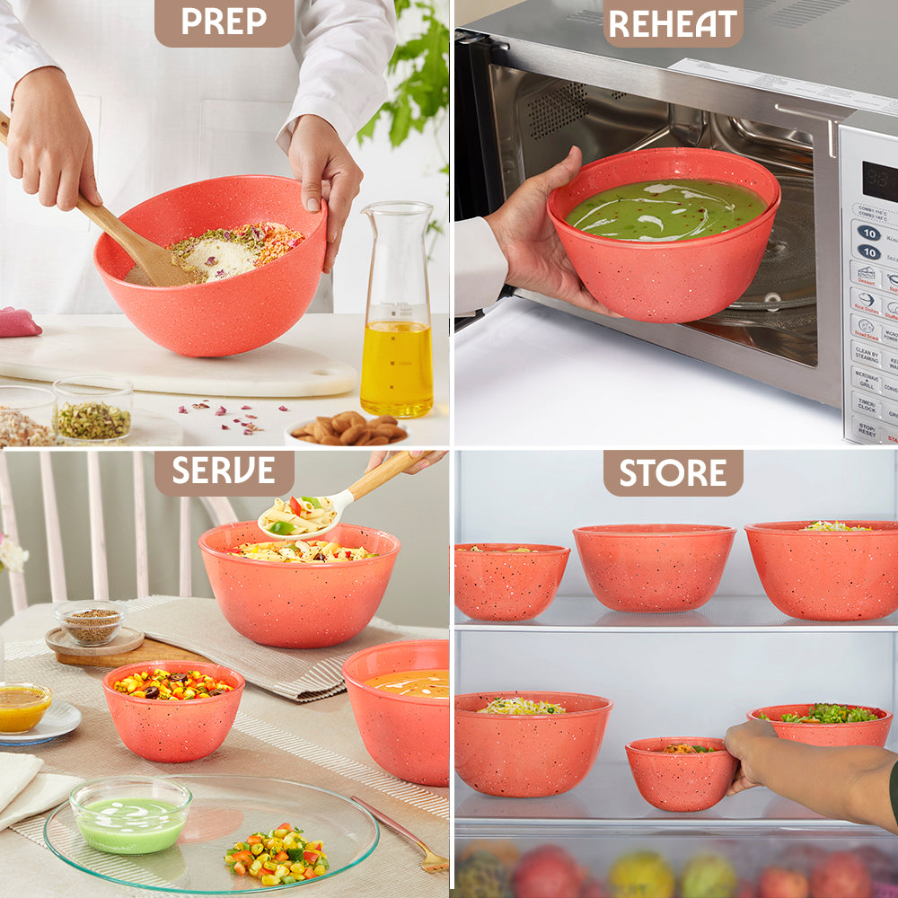 Colors Kube Pink Bowl 1.5L