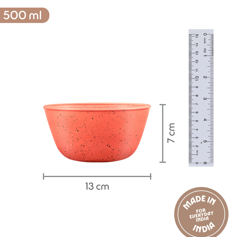 Colors Kube Pink Bowl 1L
