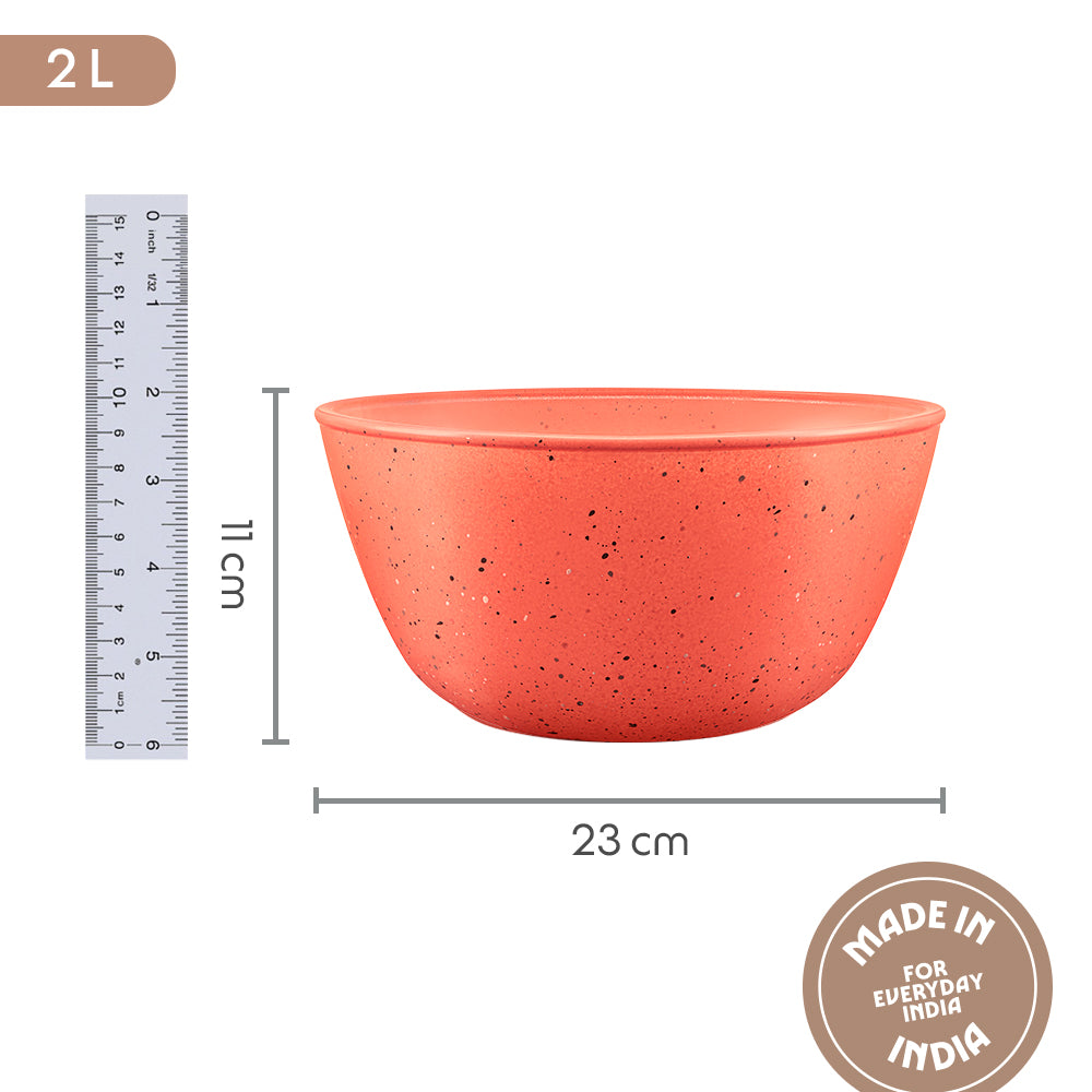 Colors Kube Pink Bowl 2L