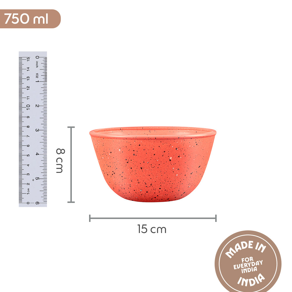 Colors Kube Pink Bowl 750 ml
