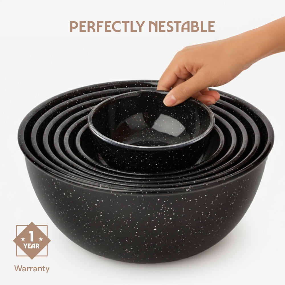 Colors Pebble Black Bowl 1.5L