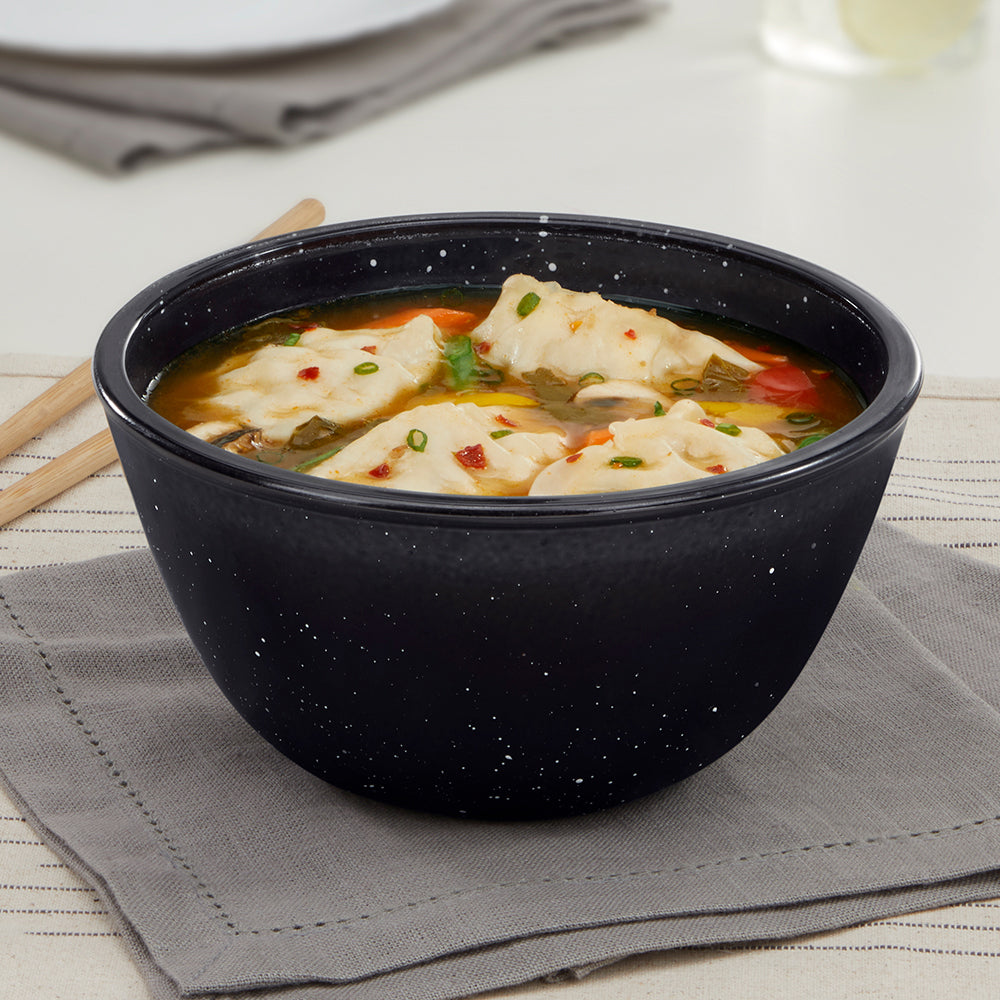 Colors Pebble Black Bowl 1L