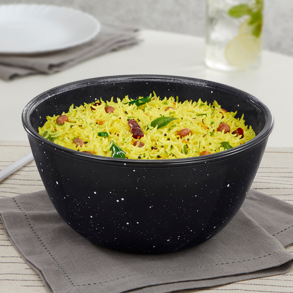 Colors Pebble Black Bowl 2L