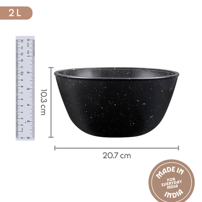 Colors Pebble Black Bowl
