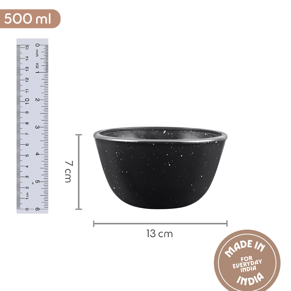 Colors Pebble Black Bowl 500 ml