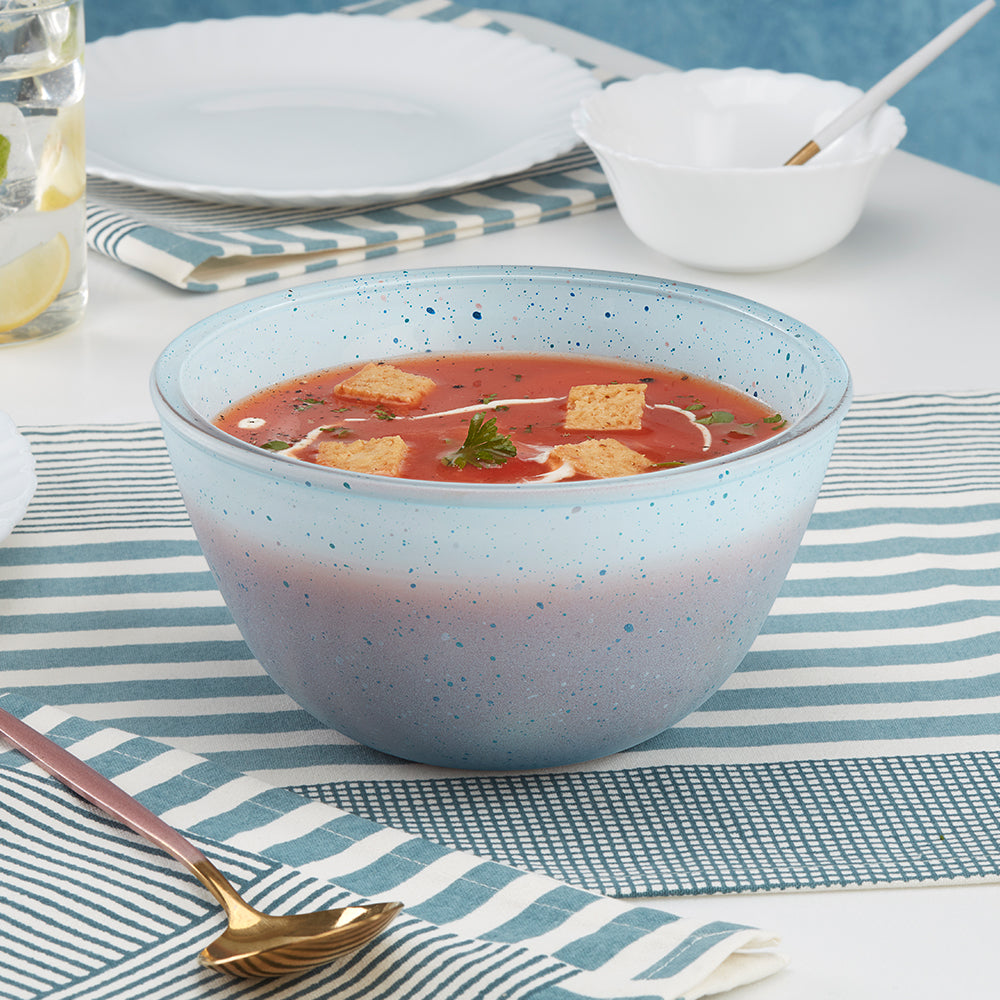 Colors Kube Blue Bowl