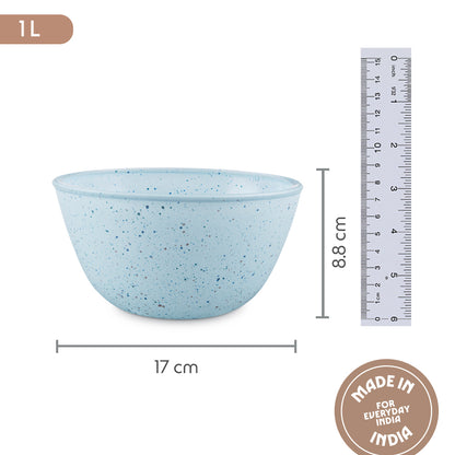 Colors Kube Blue Bowl