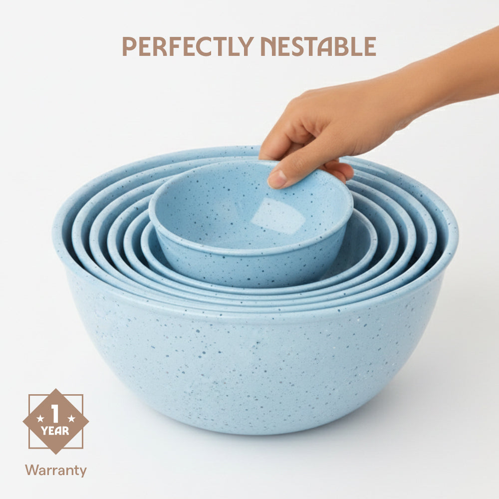 Colors Kube Blue Bowl