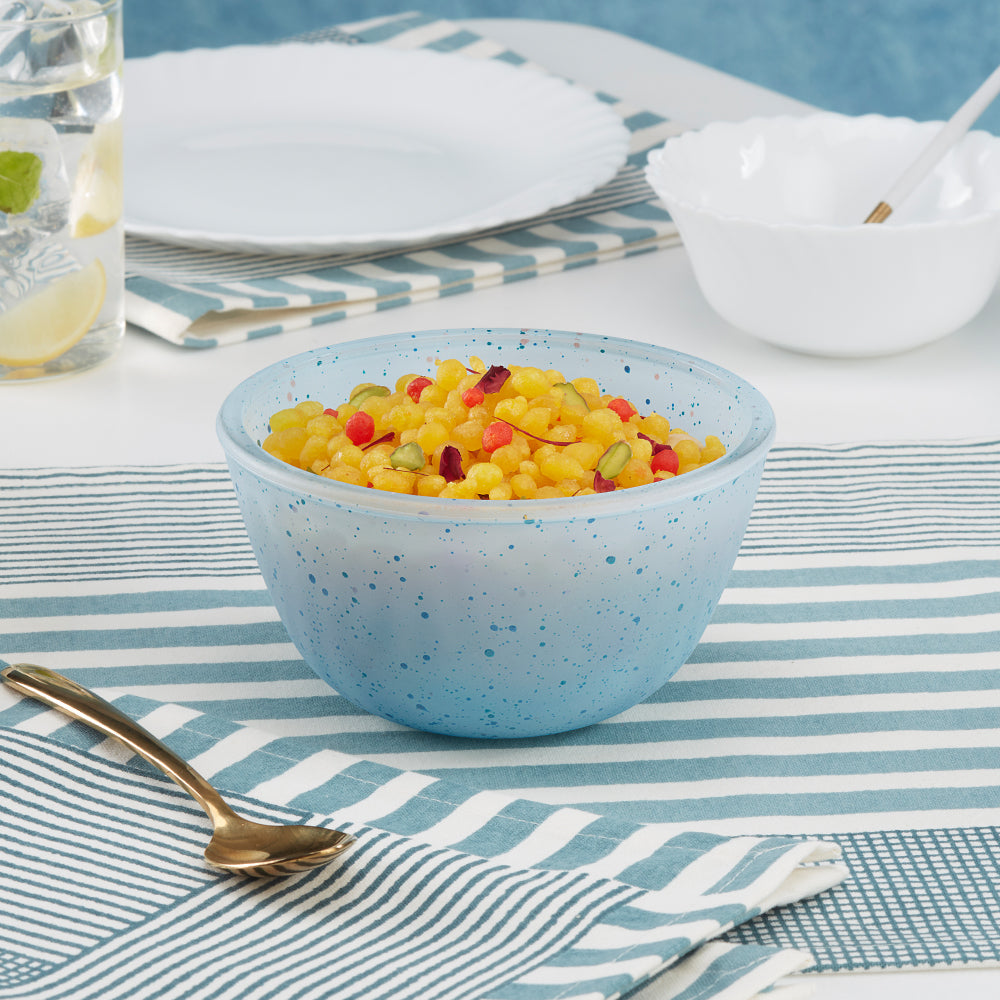 Colors Kube Blue Bowl