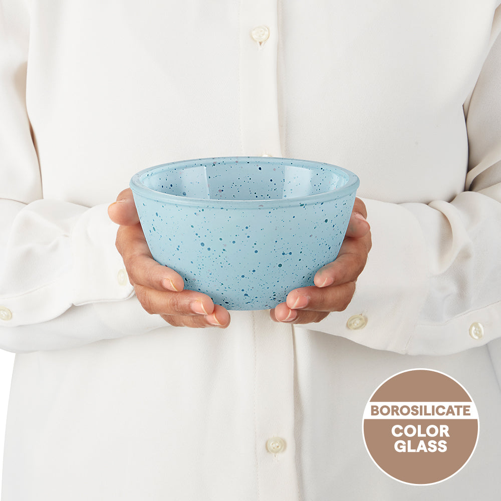 Colors Kube Blue Bowl