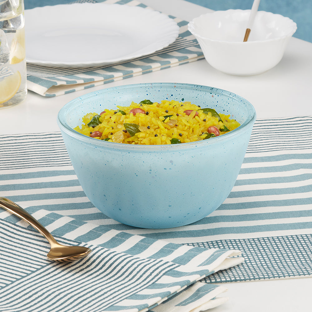 Colors Kube Blue Bowl