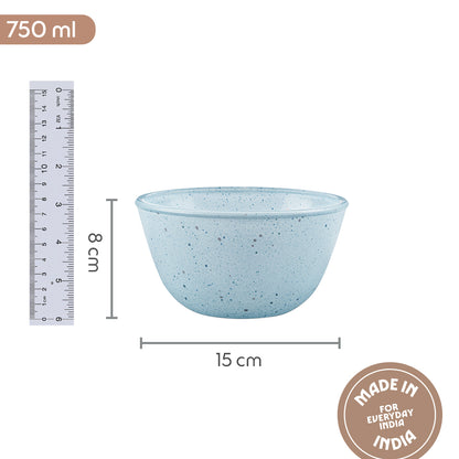 Colors Kube Blue Bowl