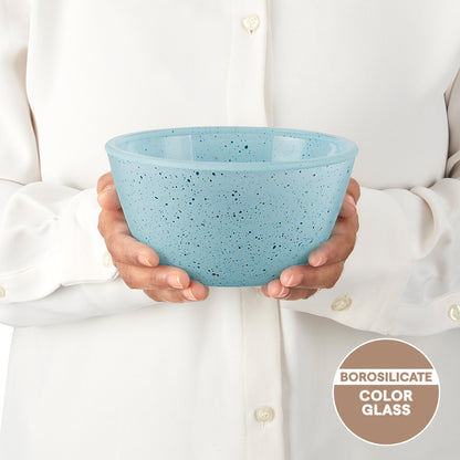 Colors Kube Blue Bowl
