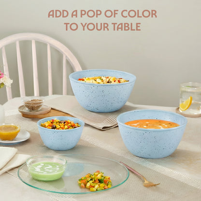 Colors Kube Blue Bowl