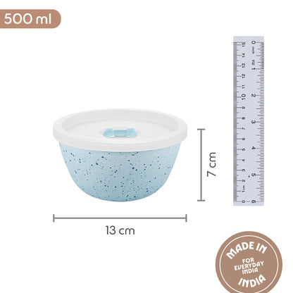 Colors Blue Bowl with Lid