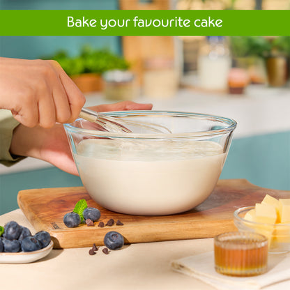Round Tuff-Glass Mixing & Serving Bowl Set