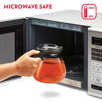 Borosil Carafe w In Lid Strainer, 1 L