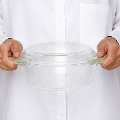 Borosil Round Casserole w Lid
