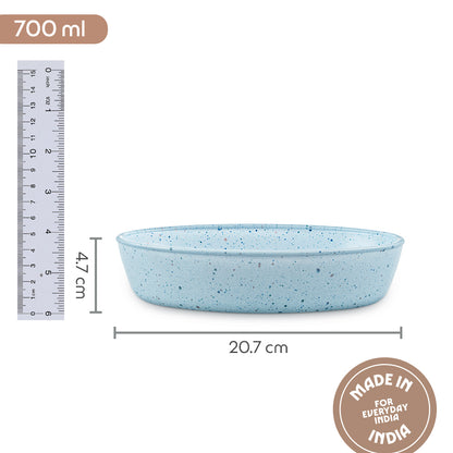 Colors Blue Oval Baking Dish