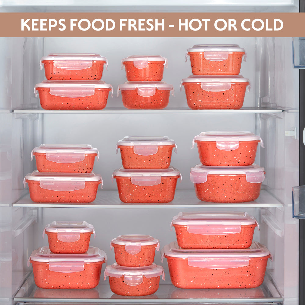 Colors Kube Pink Rectangle Klip N Store 1.04L