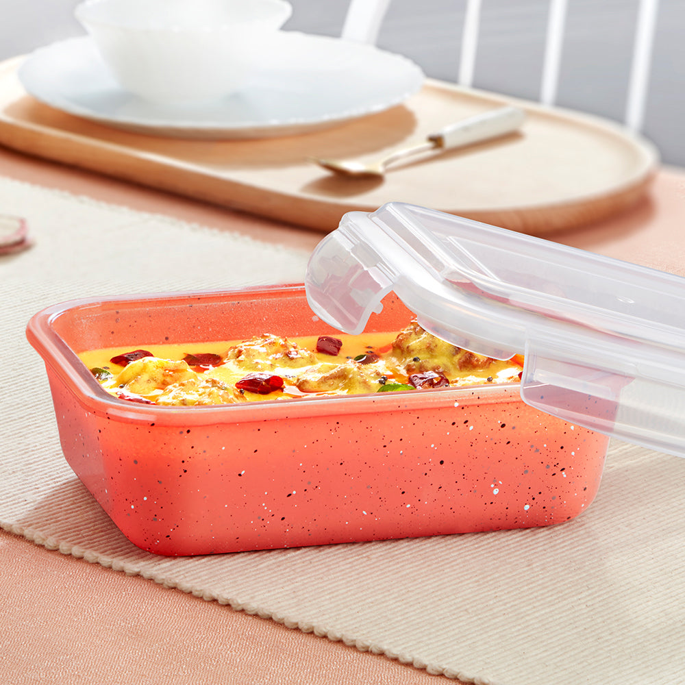 Colors Kube Pink Rectangle Klip N Store 1.52L