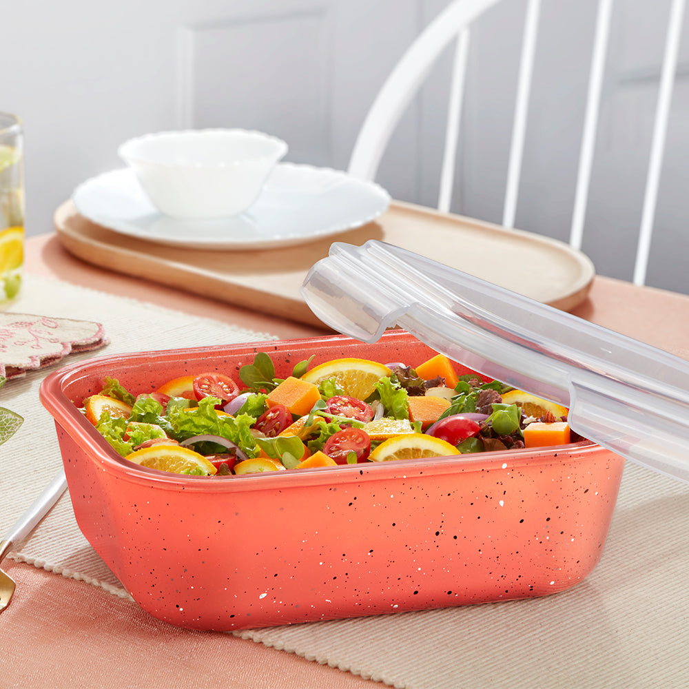 Colors Kube Pink Rectangle Klip N Store 2L