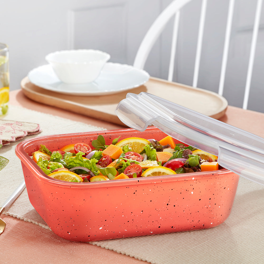 Colors Kube Pink Rectangle Klip N Store 2L