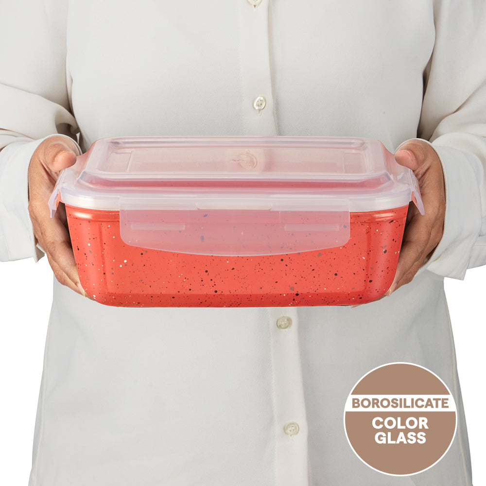 Colors Kube Pink Rectangle Klip N Store 2L