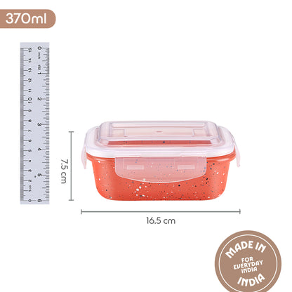 Colors Kube Pink Rectangle Klip N Store 370 ml