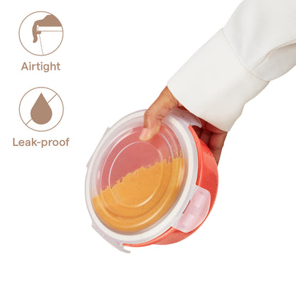 Colors Kube Pink Round Klip N Store 1.5L