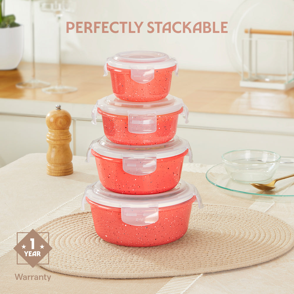 Colors Kube Pink Round Klip N Store 1.5L