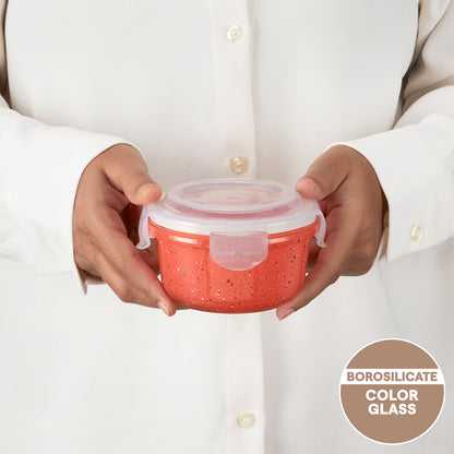 Colors Kube Pink Round Klip N Store 240 ml
