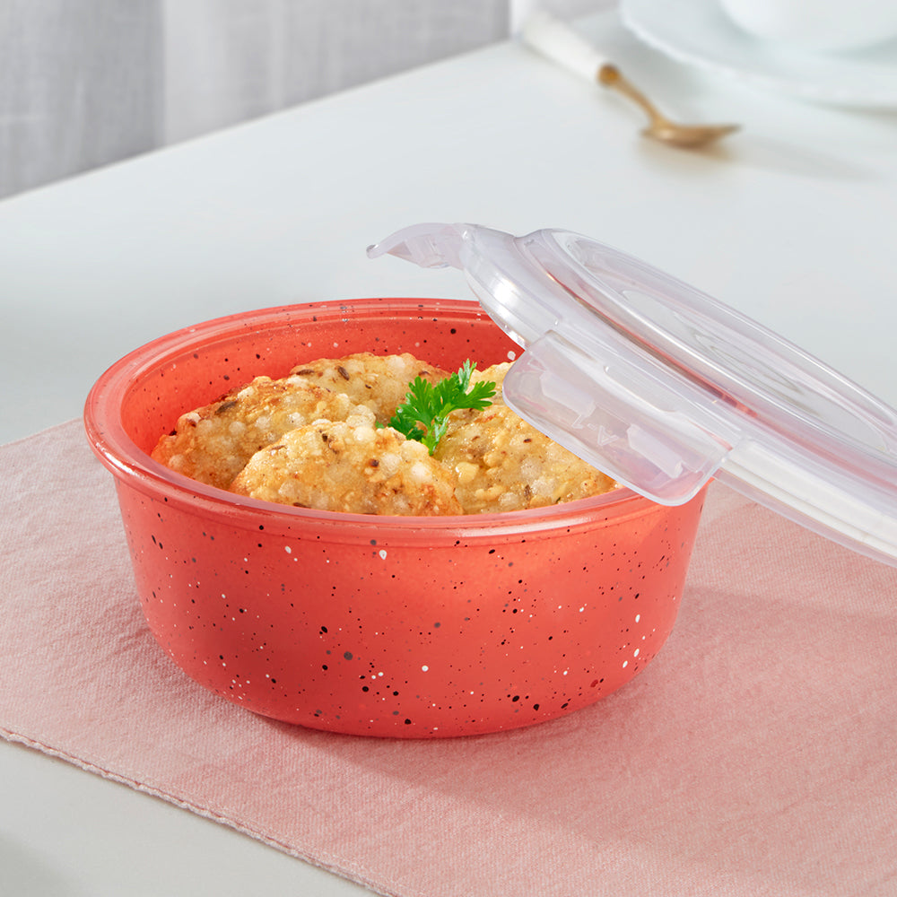 Colors Kube Pink Round Klip N Store 620 ml