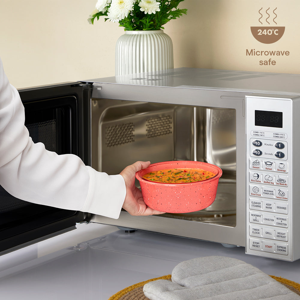 Colors Kube Pink Round Klip N Store 620 ml