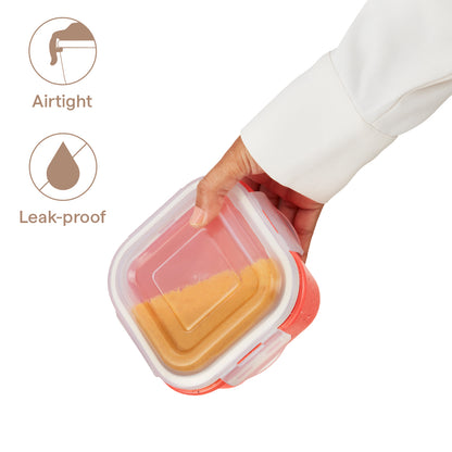 Colors Kube Pink Square Klip N Store 1L