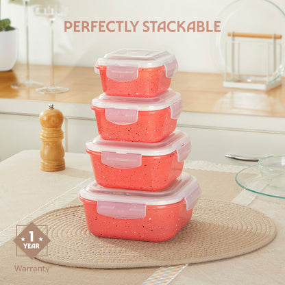 Colors Kube Pink Square Klip N Store 1L