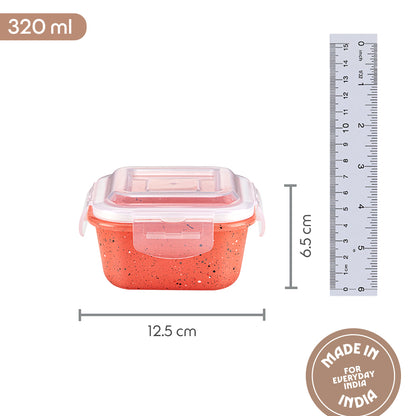 Colors Kube Pink Square Klip N Store 320 ml